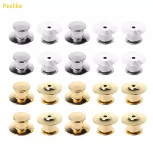 Pin lưng kim loại thay thế - 10 chiếc