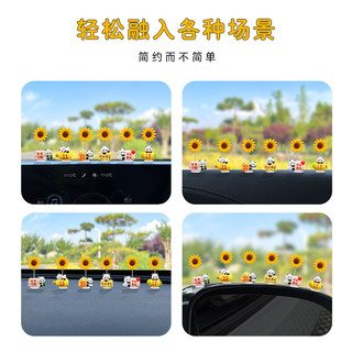 Giết Qui Phước Lành Gấu Trúc Trang Trí Xe Hơi Điều Khiển Trung Tâm Xe Điện Để Bàn Phụ Kiện Máy Tính Giải Nén Chữa Bệnh YYHT