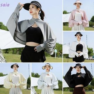 Tay lái và tay áo chống nắng SAIA, chất liệu Ice Silk mát mẻ, phù hợp chạy bộ mùa hè