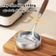 Khay Gác Muôi Vá Inox 304 Giá Đỡ Đũa Thìa Nhà Bếp Chống Dính Dầu Giữ Mặt Bếp Sạch Sẽ