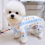 Quần Áo Cho Chó Teddy Bichon Đi Chơi Chó Đi Bộ Bốn Chân Chống Bụi Quần Chống Bẩn Mùa Xuân Mùa Hè Mỏng Áo D-ring Đi Chơi Lực Kéo