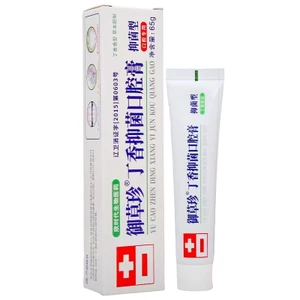 Bao bì mới Yucaozhen Clove Vi khuẩn Kem uống kháng khuẩn 6g Vệ sinh 0FBM