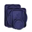 Khay trưng bày trang sức AMLU, Khay đựng đồ trang sức màu trơn tinh tế, DIY Luxury Velvet Blank Box Trưng bày phụ kiện trưng bày