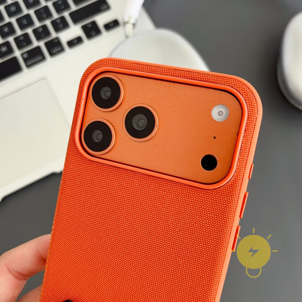 Phone Case For iPhone 17 Pro Max 16 15 14 13 TPU Magnetic Fabric Aesthetic Korean Cute
