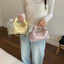 GC2 Túi đeo vai đính kim cương siêu phổ biến dành cho nữ Túi đeo chéo đa năng thời trang mới CG2