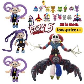 PLUS✨Poppy Plushie 5 Đồ Chơi Sang Trọng Vui Nhộn Huggy Wuggy Lật Nhồi Bông Quà Tặng Sinh Nhật Cho Trẻ Em