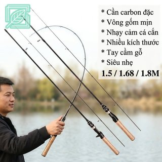 Cần câu bằng sợi thủy tinh Ul Light Nước mặn Quay cực Du lịch Nhỏ gọn Bền