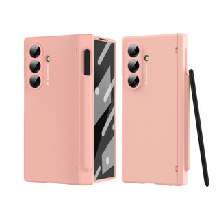 Tích hợp khe cắm bút và miếng dán kính cường lực bảo vệ ống kính bản lề cho Samsung Z Fold 7 6 5 4 3 2 Vỏ chống sốc chống vân tay