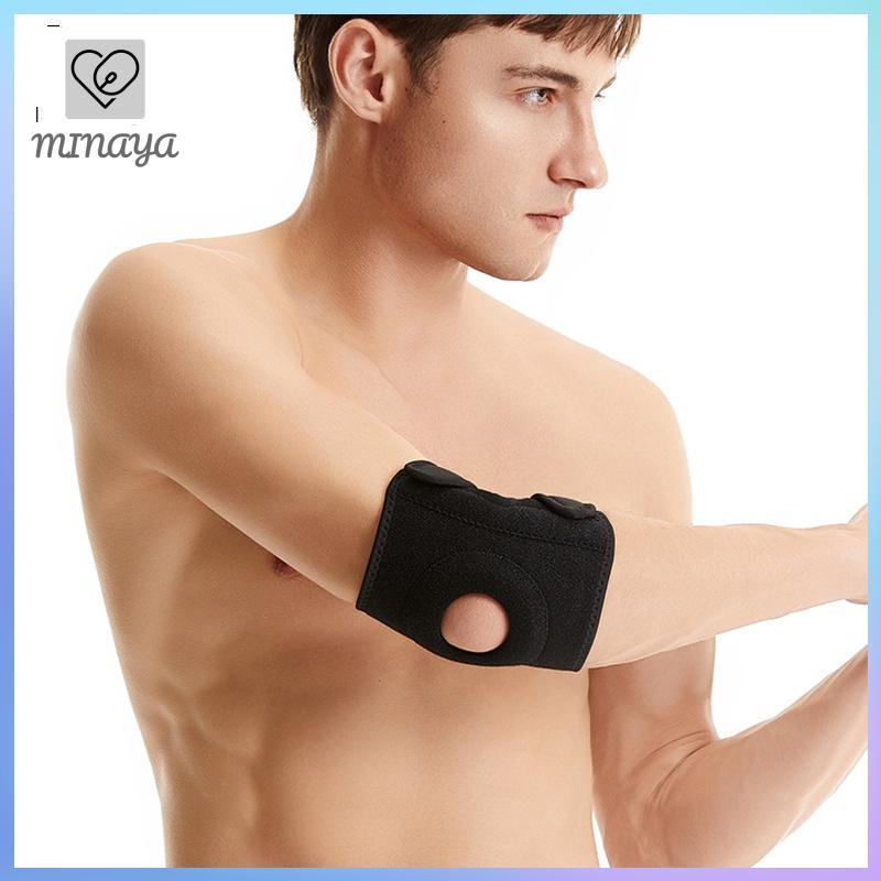 [MINAYA] 1 Cái Hỗ trợ khuỷu tay có thể điều chỉnh Nẹp viêm gân Nam Nữ Bảo vệ quần vợt Khuỷu tay Giảm băng Khuỷu tay Nẹp ổn định VN