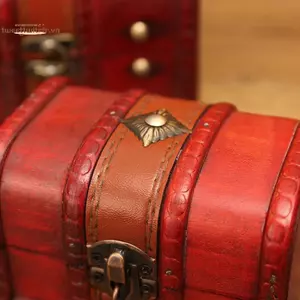 TRTR Kho Báu Ngực Vintage Kho Báu Hộp Bảo Quản Heo Đất Trang Sức Tổ Chức Hộp Tiết Kiệm Dành Cho Nhà Retro Trang Trí VN