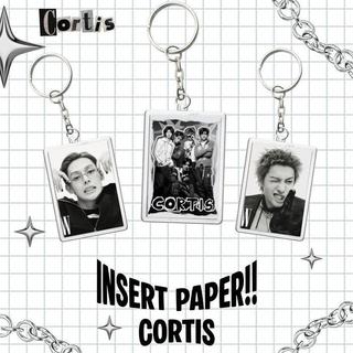 INSERT PAPER !! CORTIS /GANTUNGAN KUNCI CORTIS / KPOP IDOL INSERT PAPER CORTIS - MARTIN