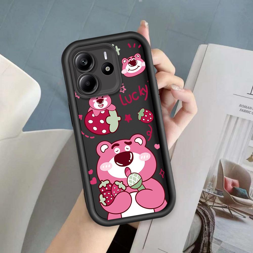 Ốp Lưng Cho Redmi Note 14 4G 5G Hoạt Hình Silicon Mềm Ốp lưng TPU Toy Story Lotso Angel Eye Ốp Lưng Chống Sốc