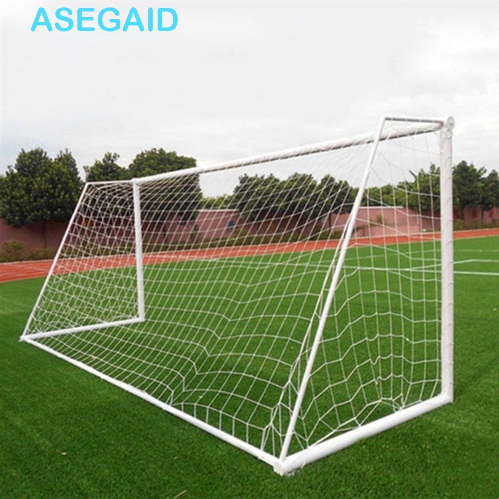 Lưới thay thế ASEGAID cho khung thành bóng đá, polypropylene, dễ lắp đặt, bền cho sân sau