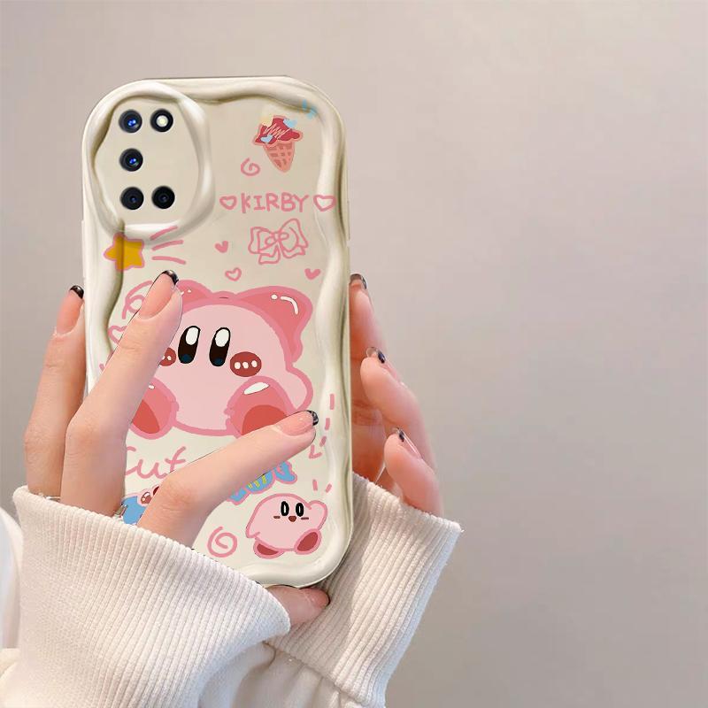 Thích hợp cho điện thoại thông minh 3D OPPO A52 A72 A92 TPU mềm Loopy Kirby Vỏ điện thoại chống sốc