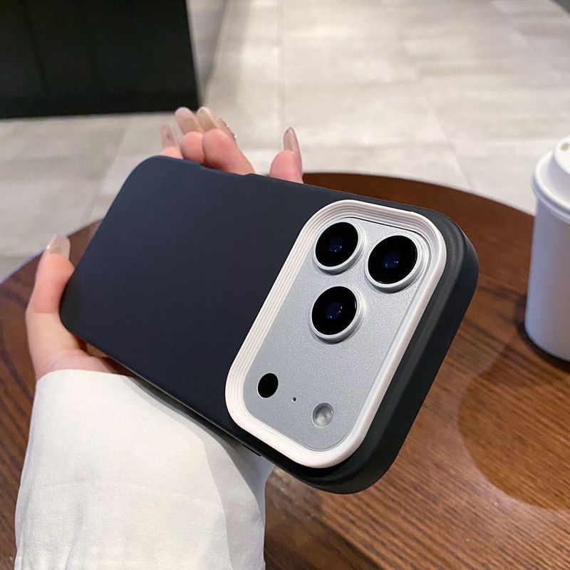 Skin Feel Frosted Ba Trong Một Thích Hợp Cho Apple 17promax Ốp Điện Thoại iPhone16p Bao Gồm Tất Cả 15 Chống Sốc 14 / 13