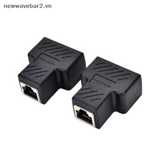[Mới] Cáp mạng ethernet 1 đến 2 LAN Đầu nối bộ chia phích cắm RJ45.