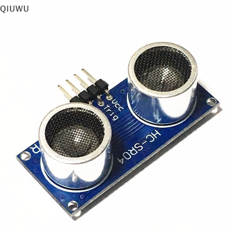 Mô-đun cảm biến khoảng cách siêu âm QIUWU HC SR04 Phát hiện phạm vi chính xác cao cho ô tô thông minh DIY.