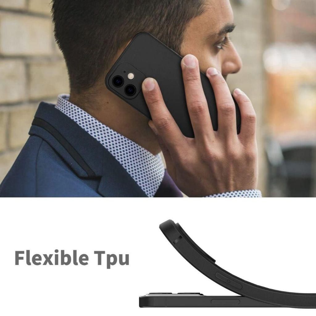 Ốp Lưng TPU Trơn Chống Sốc Bảo Vệ Camera Dành Cho iPhone /X/XS/XR/11/12/13/14/15/16/Pro/Max - ảnh 7