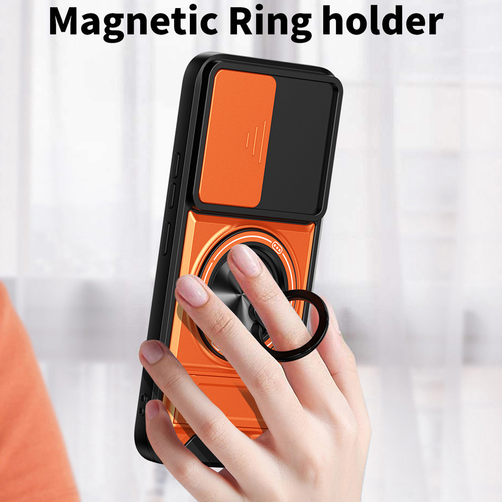 Ốp điện thoại đa chức năng sang trọng Thích hợp cho dây buộc Tecno Spark 40 Pro + 4G 360°Giá đỡ vòng có vỏ máy ảnh Vỏ bảo vệ toàn diện chống sốc