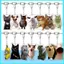 HK1 Mèo Meme Ngộ nghĩnh Trừu Tượng Dễ Thương Ngộ nghĩnh Biểu Tượng Cảm Xúc Acrylic Móc Khóa Mặt Dây Chuyền Túi Phụ Kiện Anime Ngoại Vi KH1