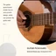 Tấm bảo vệ cổ điển dân gian trong suốt Pickguard chống trầy xước cho các bộ phận đàn guitar Flamenco