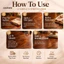 Linh hồn| Son dưỡng sửa chữa nội thất có bàn chải Son dưỡng sửa chữa nội thất nhẹ 1 hoặc 2 chiếc Son dưỡng sửa chữa vết xước nội thất bằng gỗ – Ngăn ngừa vết nứt Khôi phục gỗ cho kết cấu cho gỗ