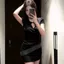 Phong Cách Retro Tính Khí Cổ Sườn Xám Tay Ngắn Gợi Cảm Đầm Nữ Pure Desire Viền Slim-Fit Hẹp Rộng Ôm Hơn Nhìn Hông Váy Ngắn