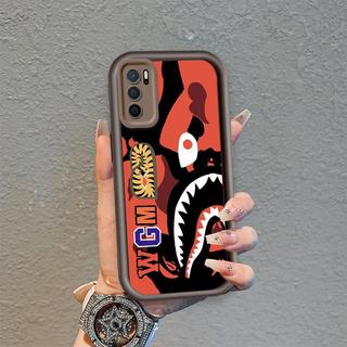 Áp dụng cho OPPO A16 A16S A54S Ốp điện thoại mềm silicon hoạt hình TPU Shark ngụy trang Angel Angel Eye Ốp lưng chống sốc