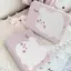 Gương gấp thỏ trắng hồng xinh xắn gương bỏ túi mini tiện lợi