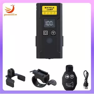 Đèn trước xe đạp Type-C có còi cảm biến ánh sáng thông minh Type-C Đèn pin tay lái xe đạp Phụ kiện tay lái xe đạp
