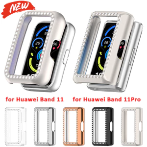 Ốp bảo vệ kim cương Bling cho Huawei Watch 11 / 11Pro / 11 NFC / 11Pro NFC vỏ bọc rỗng