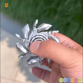Đinh đeo ngón tay bằng kính có đế kim loại - Đồ chơi giảm căng thẳng cho người lớn Trẻ em chơi tay