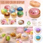 Soft Slime Họa Tiết Lấp Lánh Bun Squishy Lớn 8.5cm Sáng Bóng Hấp Bun Squishy Giảm Căng Thẳng Fidget Đồ Chơi Cho Trẻ Em Và Người Lớn
