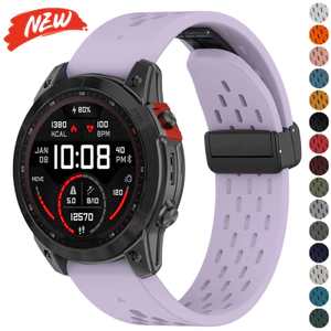 Dây đeo vừa vặn nhanh 26mm 22mm 20mm cho Garmin Fenix 8 7X 7 Pro Fenix 6X 6 5X 5Plus Tactix 7 Forerunner 965 955 dây đeo silicon