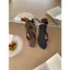TT Phiên Bản Hàn Quốc Flip-Flops Flip-Flops Nữ Phù Hợp Với Giày Đi Biển Mùa Hè Dép Da