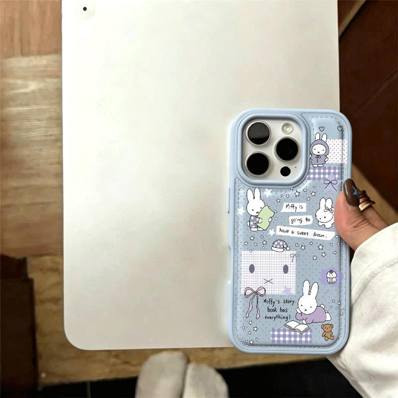 Tiểu tử Phi Cư  Đối với iPhone 15Pro14plus urường hợp đơn giản và dễ thương 1617