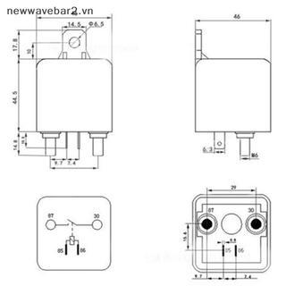 [Mới] Rơle khởi động dòng điện cao 200A 100A 12V / 24V Điện ô tô Rơle khởi động dòng điện nặng Rơle ô tô.