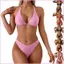 Cinna Nữ 2 Chấm Bi Dây Bikini Bộ Thắt Lưng Kỳ Nghỉ Dây Áo Bơi