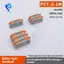 10 Cái Đầu nối dây dẫn nhanh Mini Đầu nối cáp nhỏ gọn Đầu nối đa năng Khối đầu cuối chiếu sáng