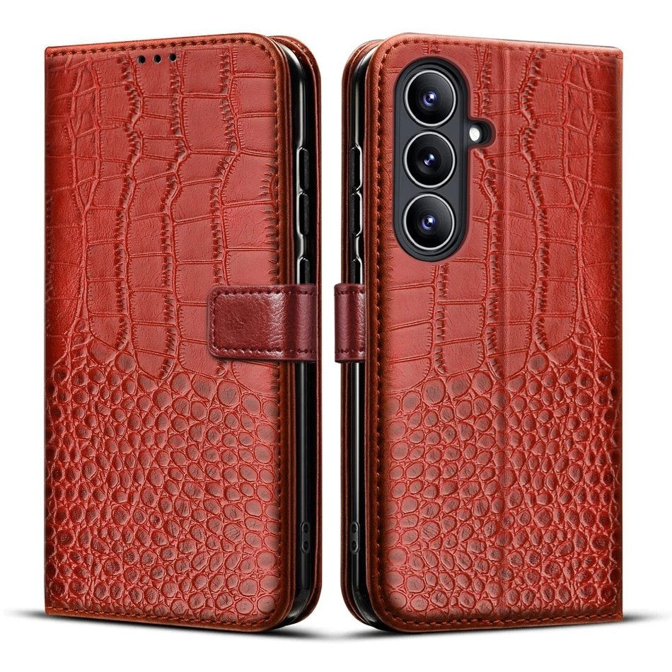 Ốp Điện Thoại Ví Da Lật Cho Samsung Galaxy A27 A57 A37 5G A26 A36 A56 A15 A16 A17 A14 A25 A35 A55 A24 A34 A54 5G 4G Vỏ Thẻ