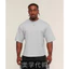 XS-3XL Áo sơ mi thể thao chất lượng cao, 100% cotton, phù hợp gym và cử tạ, in logo, cổ tròn unisex