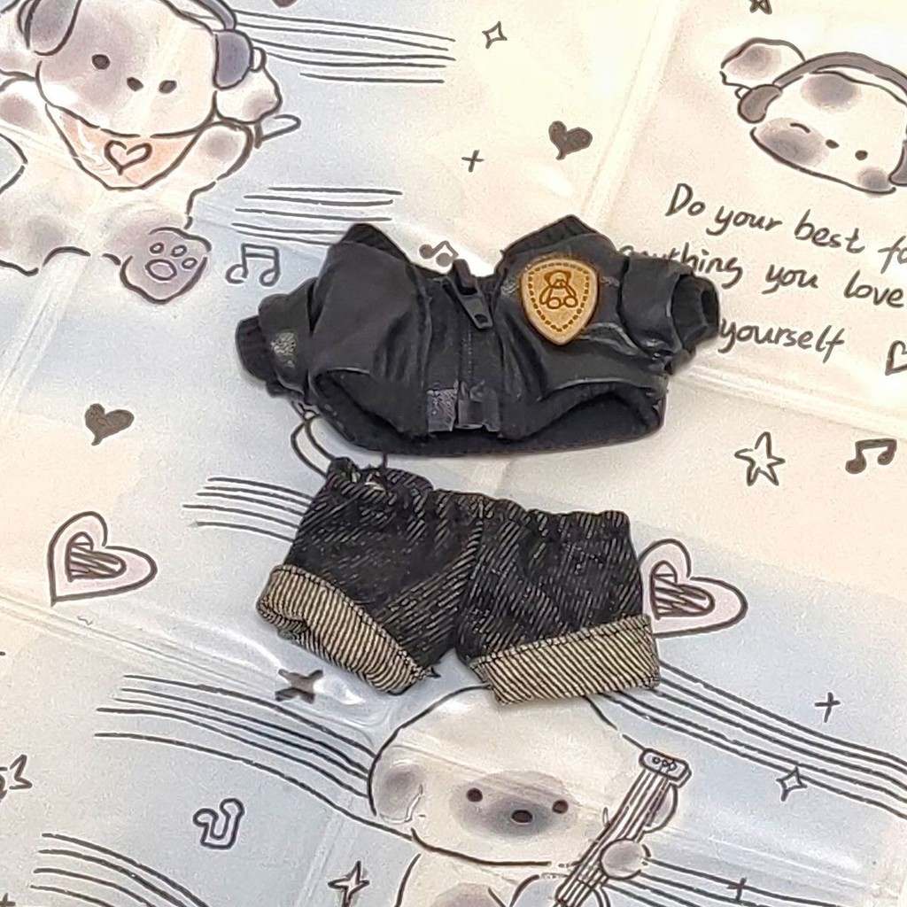10 / 15cm Cotton Búp Bê Gấu Áo Len Dệt Kim Không Thuộc Tính Cotton Búp Bê Quần Áo Bé Cơ Thể Bình Thường 4.24