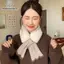 Nhíp Mùa Đông - Khăn Cổ Lông Thỏ Giả Phong Cách Sang Trọng, Chống Gió Khi Đi Xe Đạp Ngoài Trời