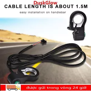 DUSKGLOW - Nút Sừng Chống Mưa Cho Xe Đạp và Xe Đạp Điện, Kích Thước 22,5mm