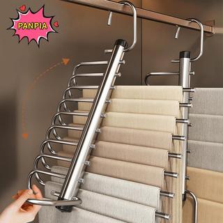 ⚡12h⚡[PNPIA] Móc treo gấp 5/9 lớp bằng thép không gỉ cho tủ quần áo – tiết kiệm không gian, dùng cho quần jean, khăn, áo