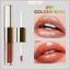 6 Màu Bóng Nước Hai Đầu Lip Glaze Chống Thấm Nước Chống Dính Cốc Son Môi Áo Mưa Đa Năng 2 Trong 1