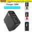 Bảo vệ BAMBOOB, silicon chống sốc màu trơn, di động mềm chống bụi cho bộ sạc CUKTECH 10 Ultra GaN 120W Du lịch