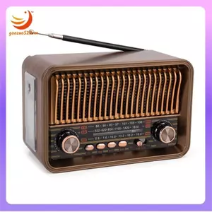 Đài phát thanh di động FM AM SW Đài phát thanh cổ điển nhiều băng tần Loa Bluetooth không dây Hỗ trợ phát lại USB / TF MP3