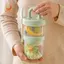 Bình ăn sáng di động có nắp kín Cốc yến mạch dày có thìa đựng sữa chua, sữa, Salad Hộp đựng thực phẩm B