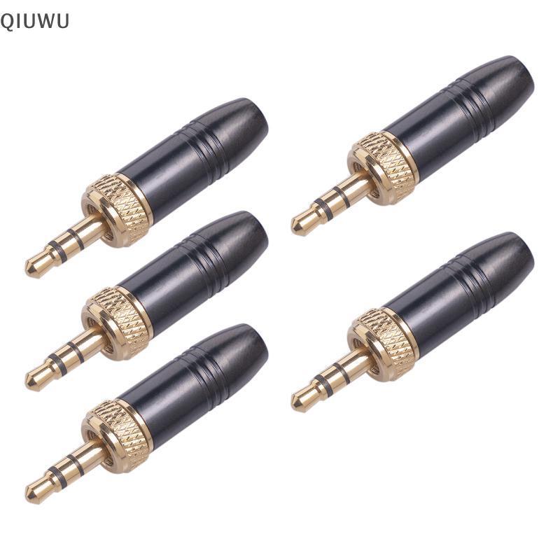 QIUWU Bộ phận thay thế dây cắm âm thanh 3,5 mm đa năng M6 cho UWP-D21 UWP-D22 Qui cài đặt để truyền âm thanh.